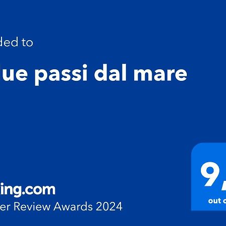 Ferienwohnung A Due Passi Dal Mare Varraze Exterior foto